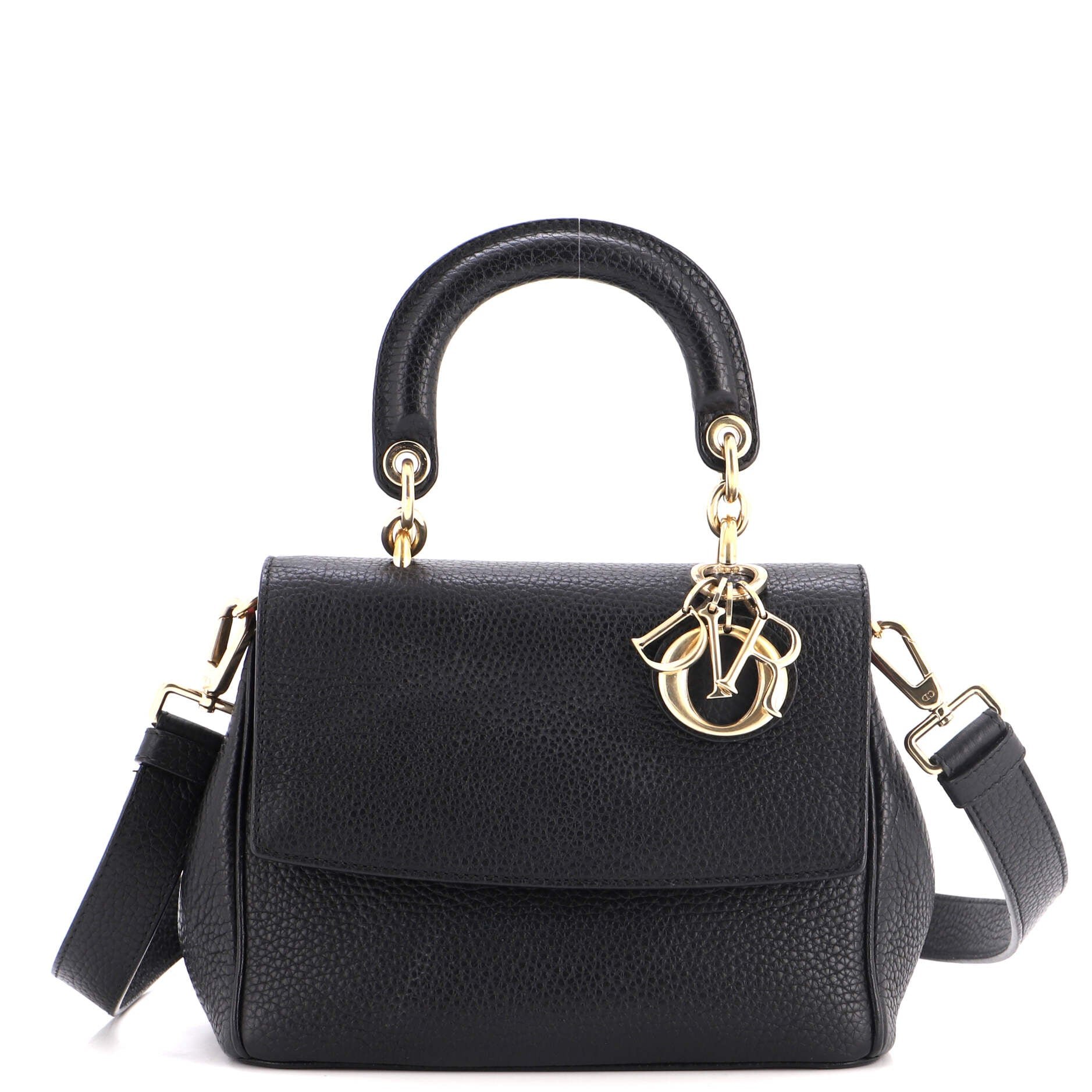 Be Dior Bag Pebbled Leather Mini