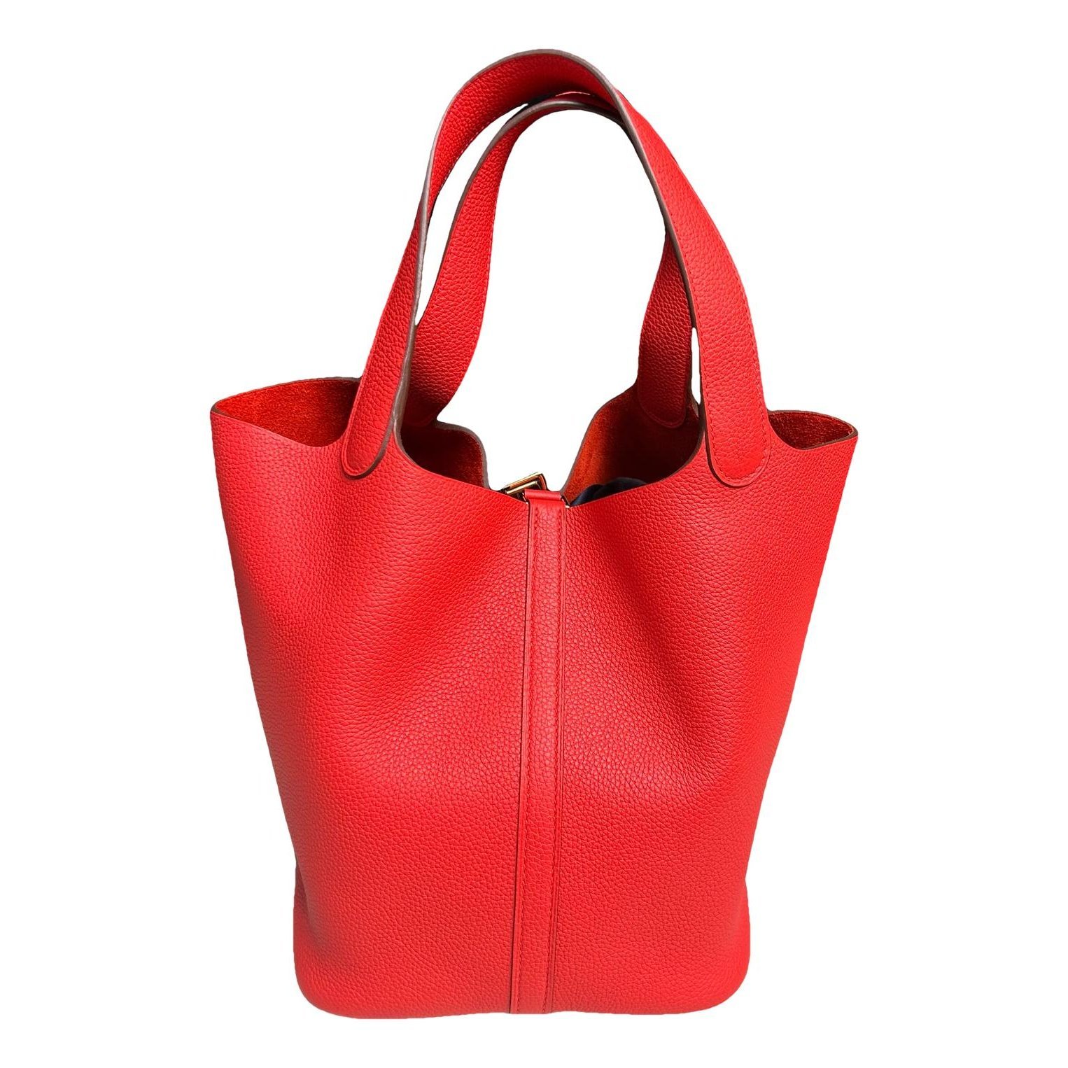 Picotin leather handbag