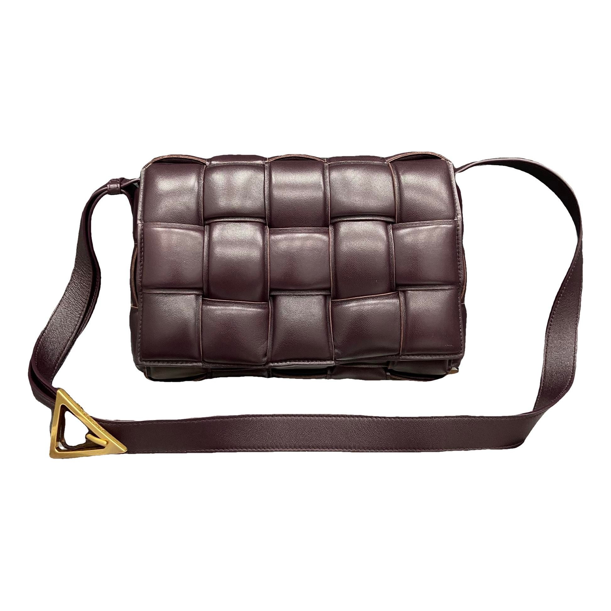 Cassette Padded leather handbag