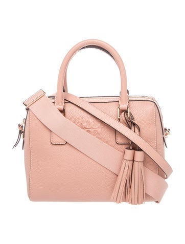 Leather Top Handle Bag