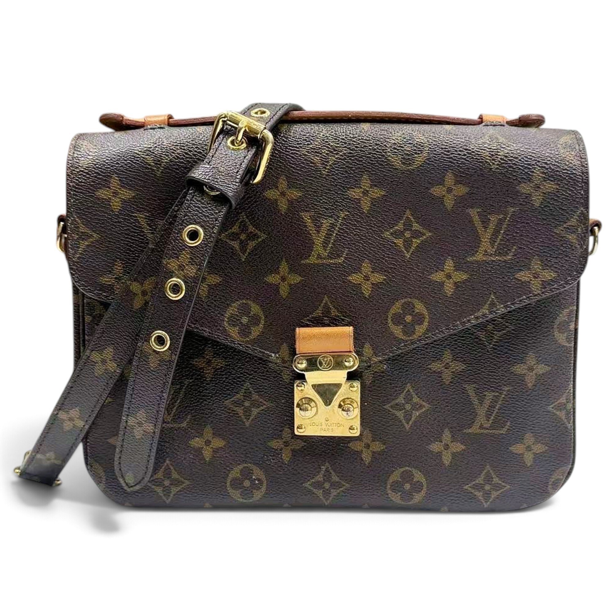 Metis leather crossbody bag