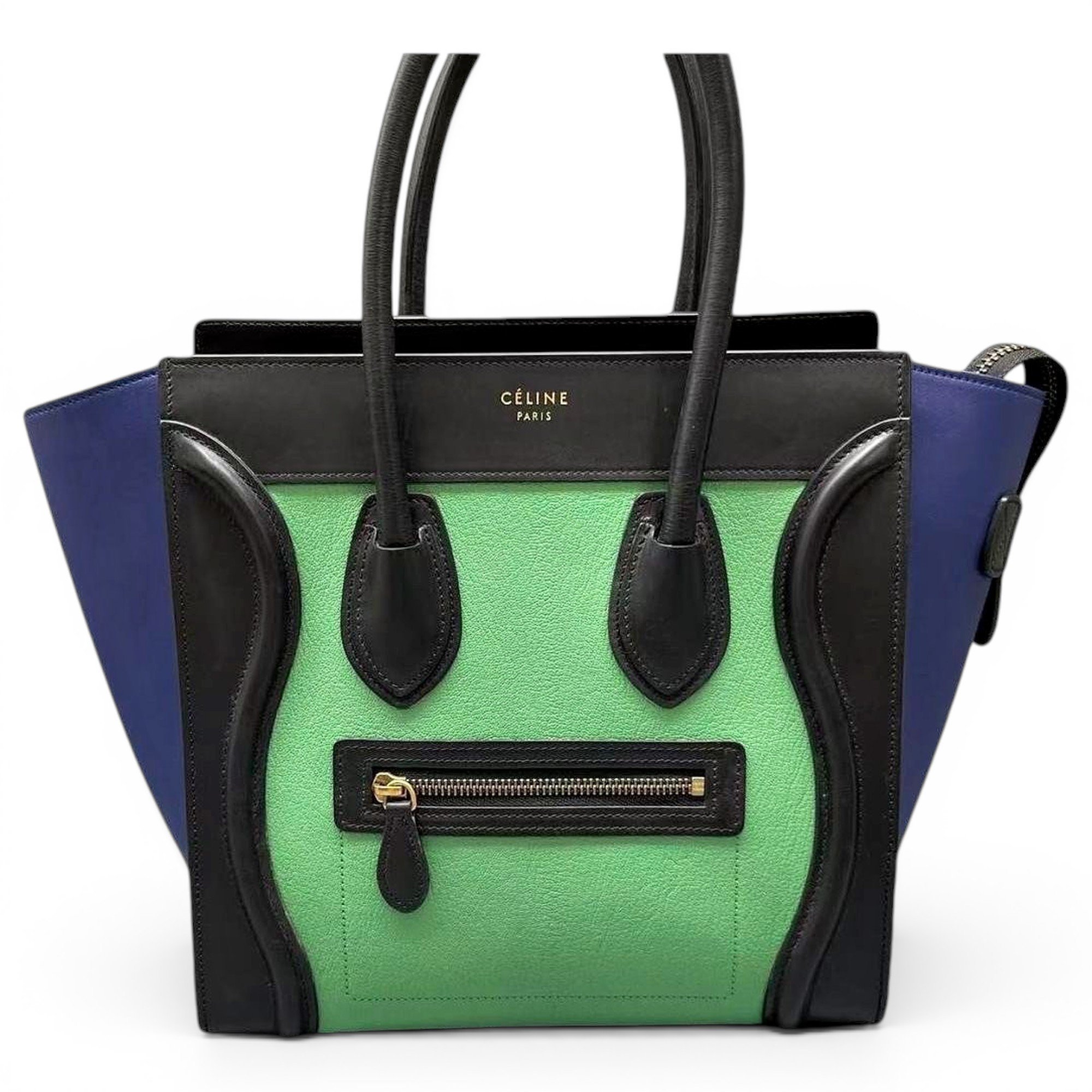 Luggage leather handbag