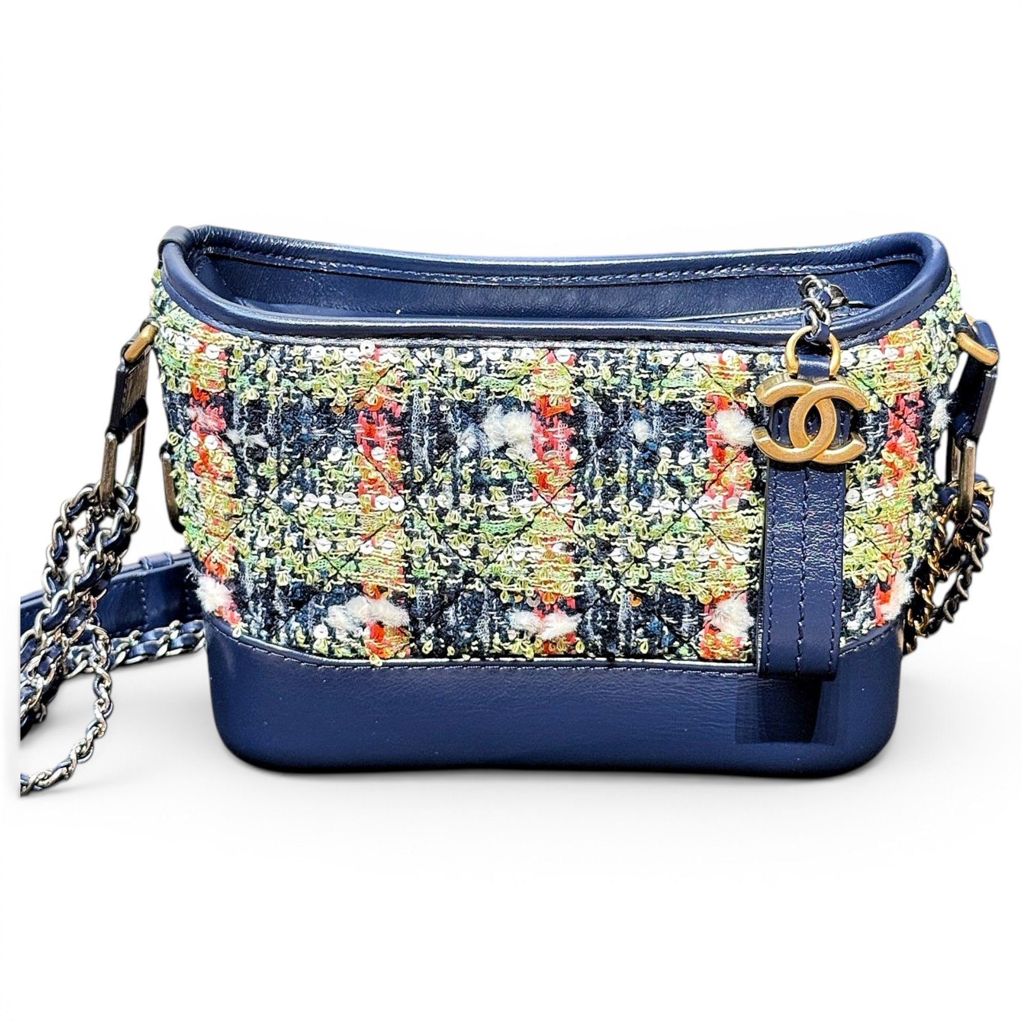 Gabrielle tweed crossbody bag