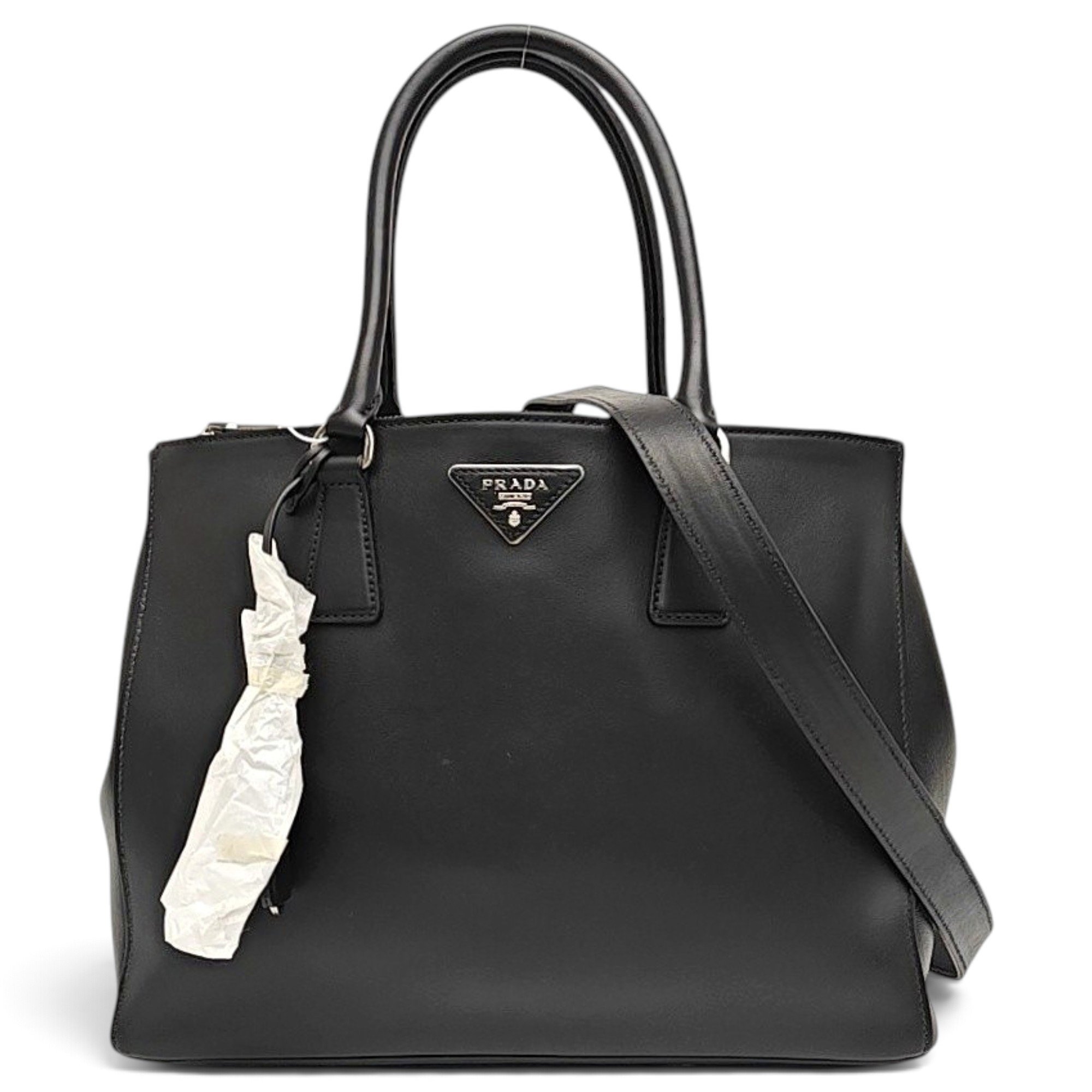 Galleria leather handbag