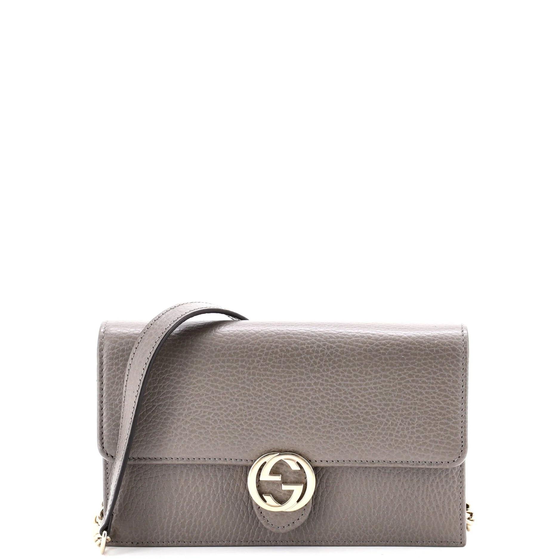 Leather crossbody bag