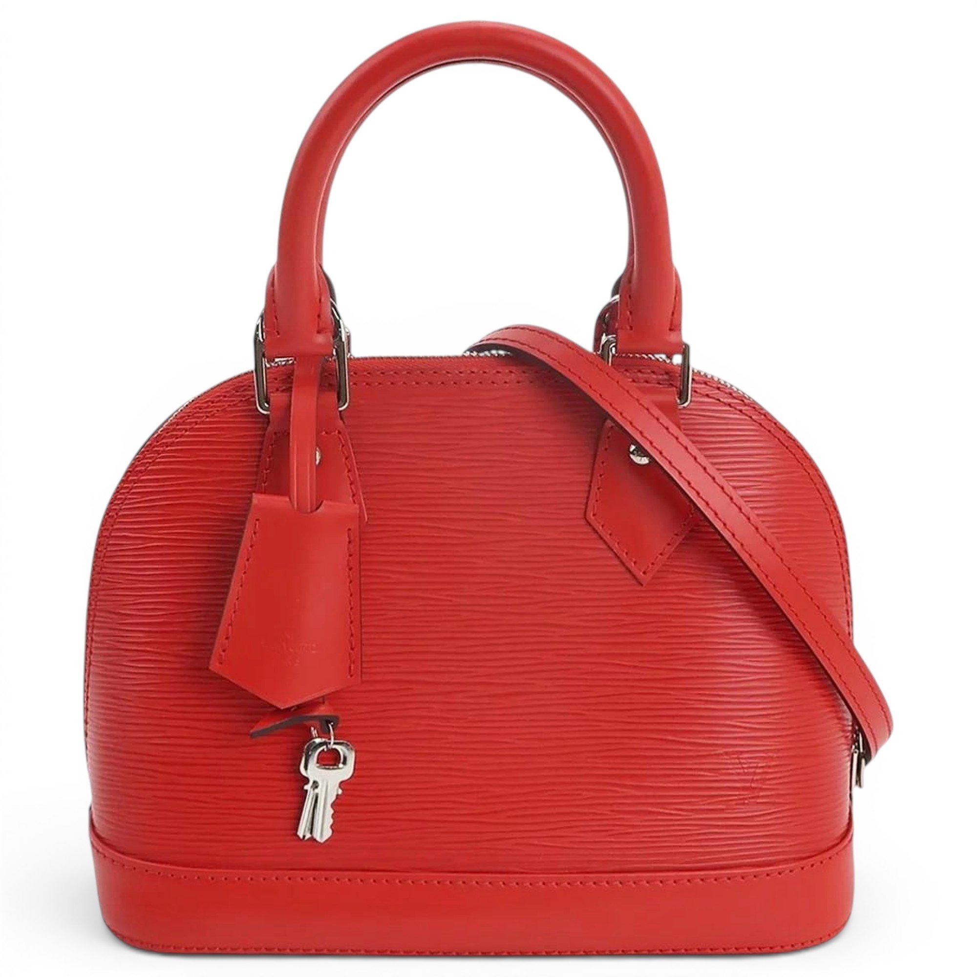 Louis Vuitton Alma BB leather crossbody bag