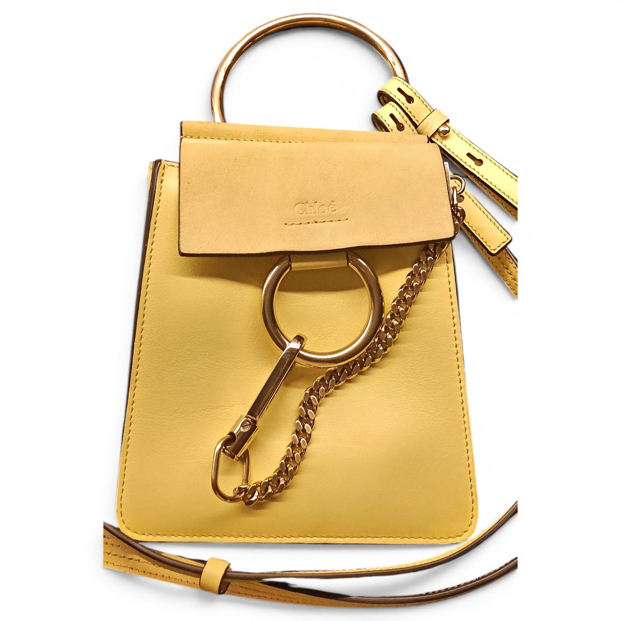 Faye leather crossbody bag