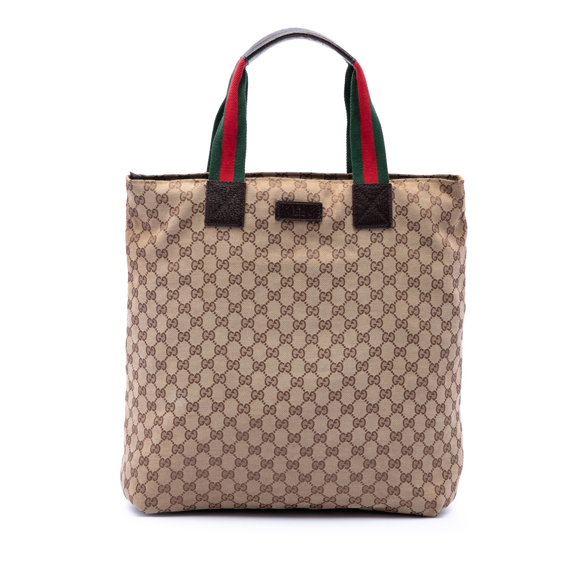Gucci B leather tote