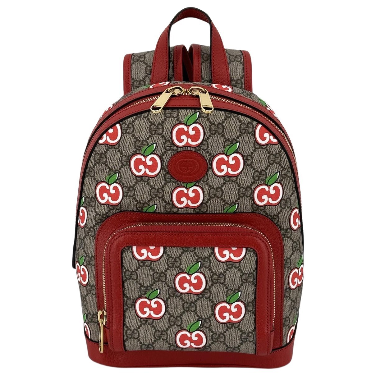 Leather backpack