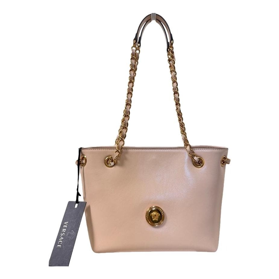 La Medusa leather handbag