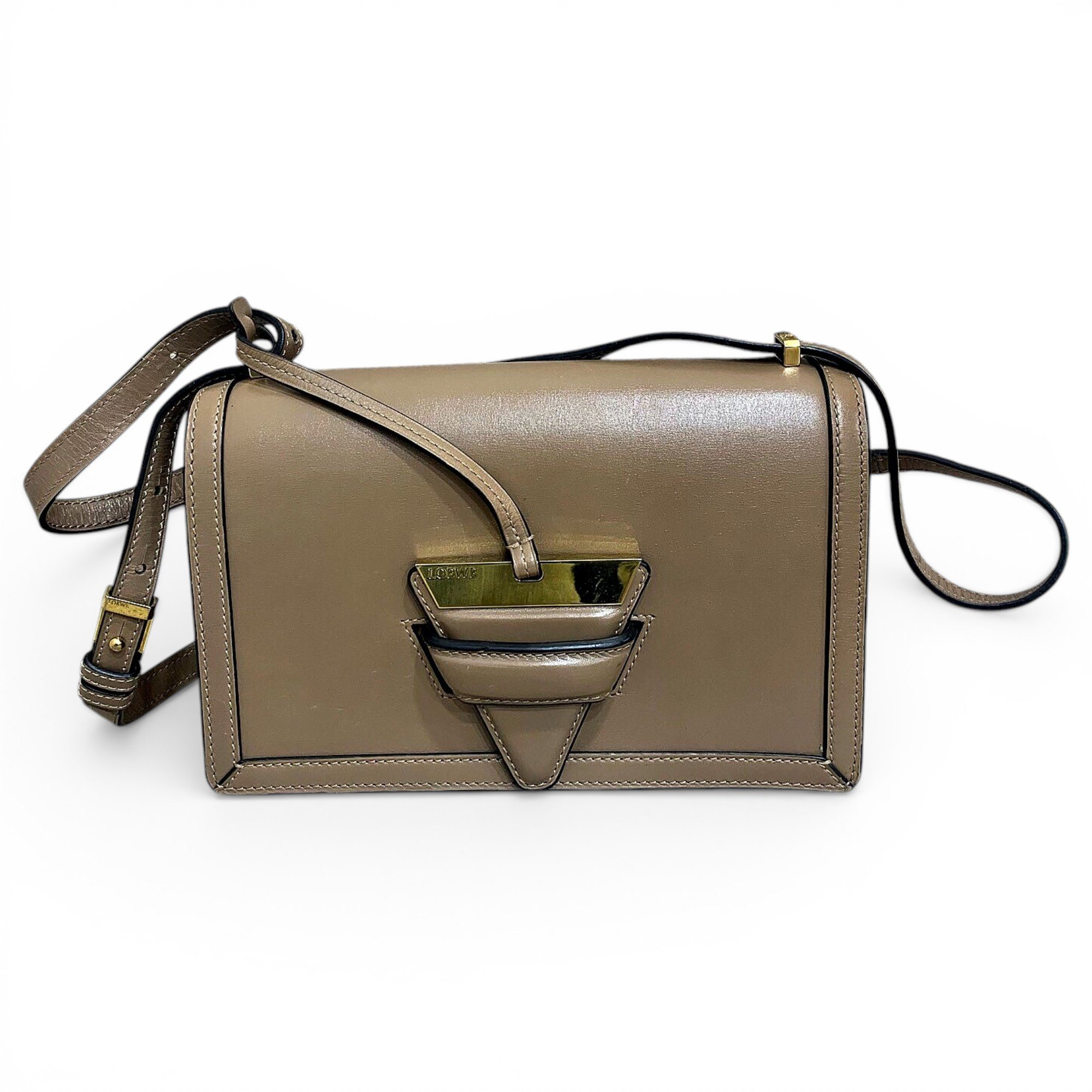 Barcelona leather handbag
