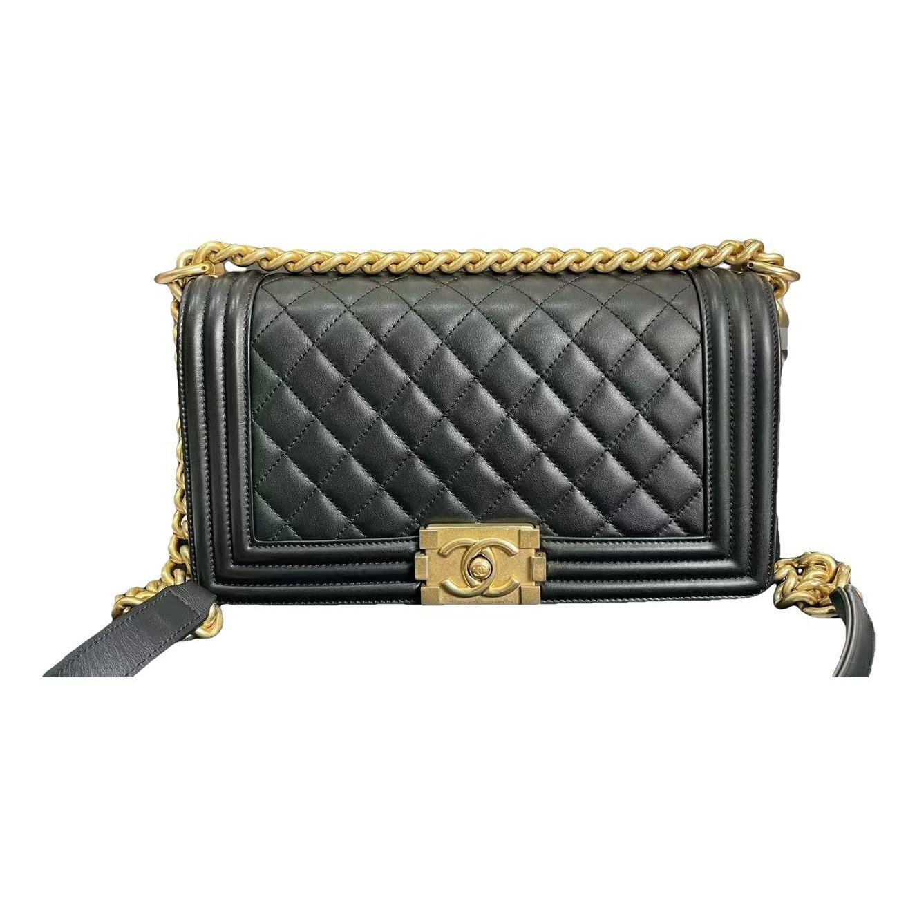 Boy leather crossbody bag