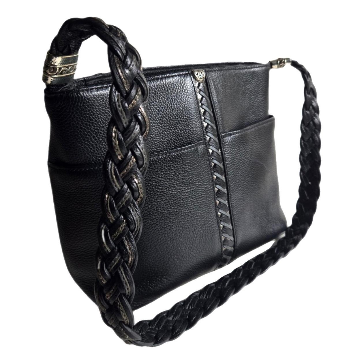 Leather handbag