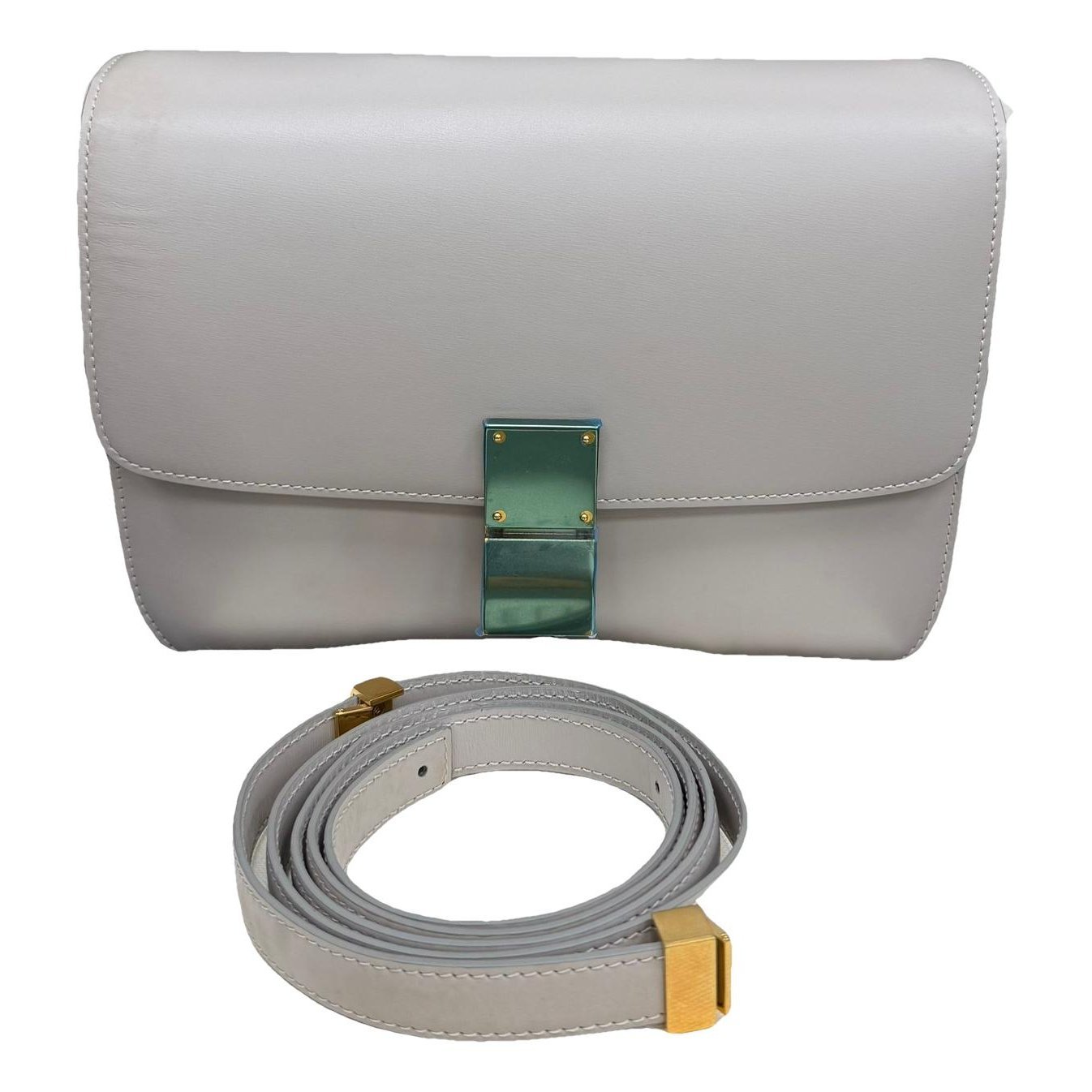 Classic leather handbag