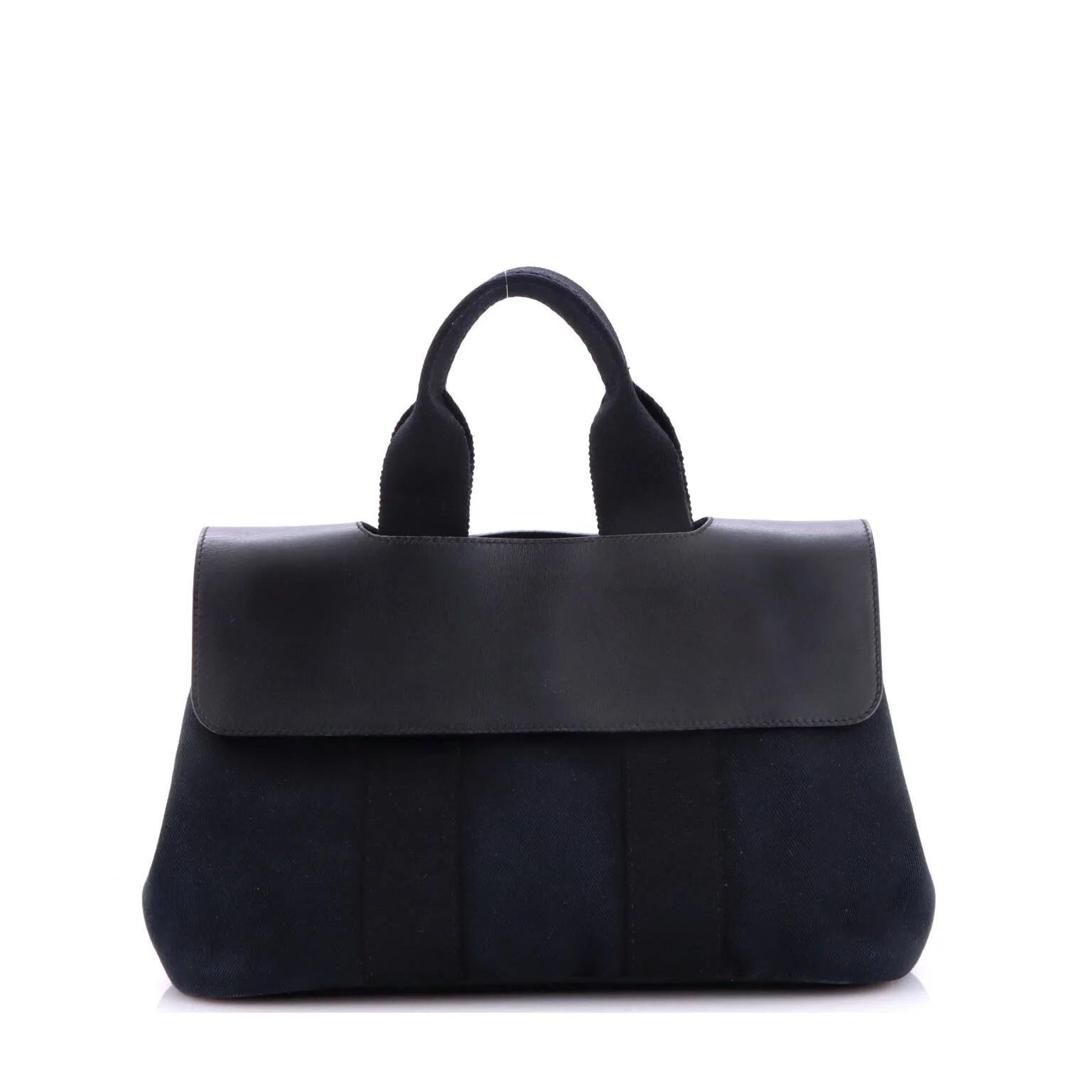 Hermes Valparaiso Pm Handbag Black