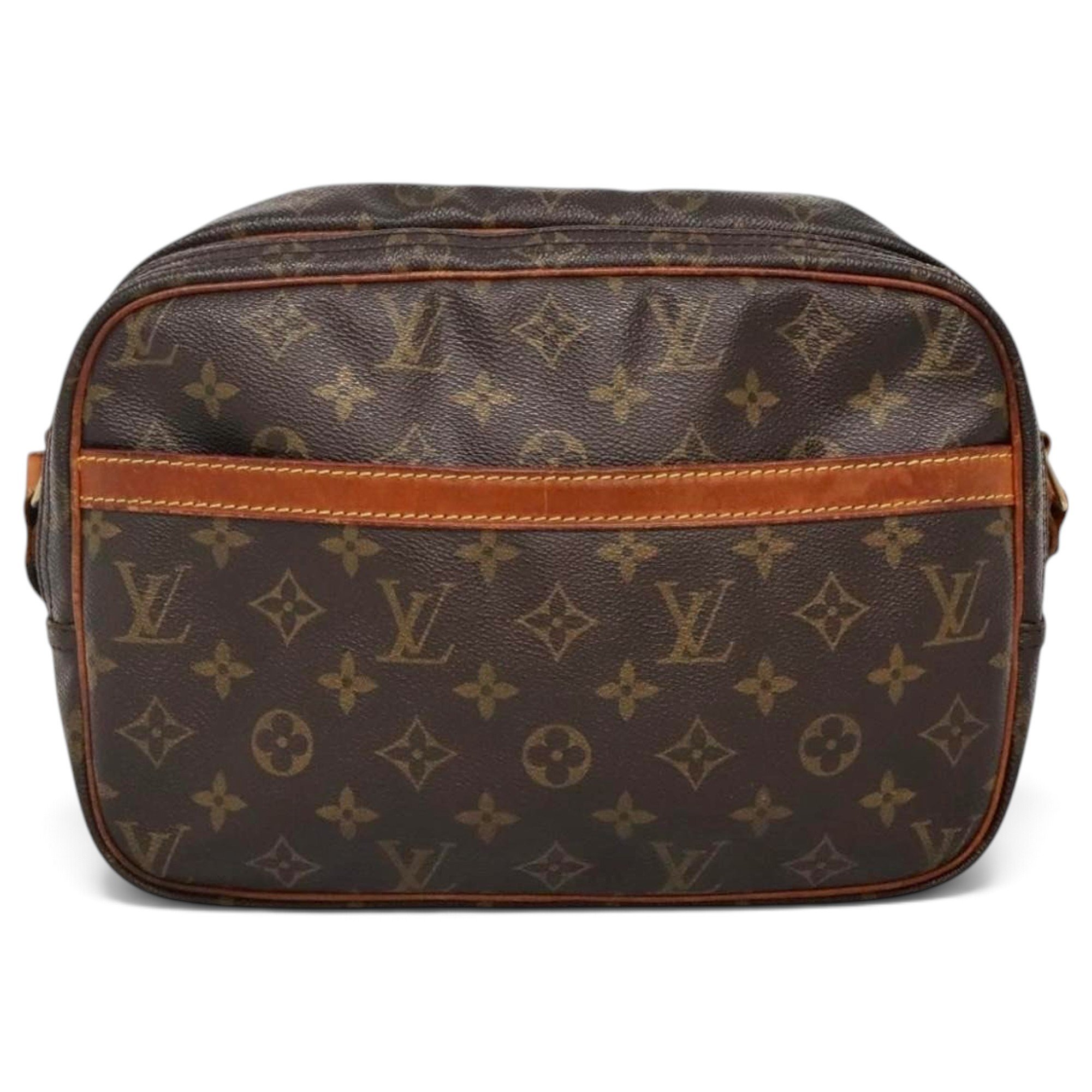 Reporter leather handbag