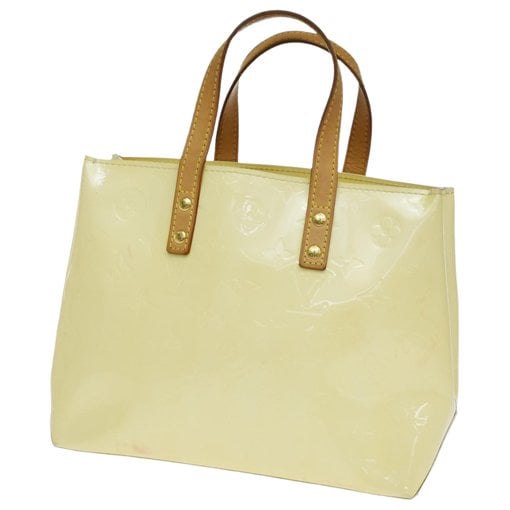 Reade patent leather handbag