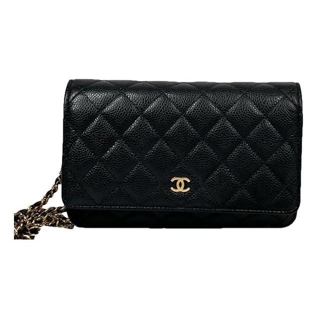 Wallet On Chain Timeless/Classique leather crossbody bag