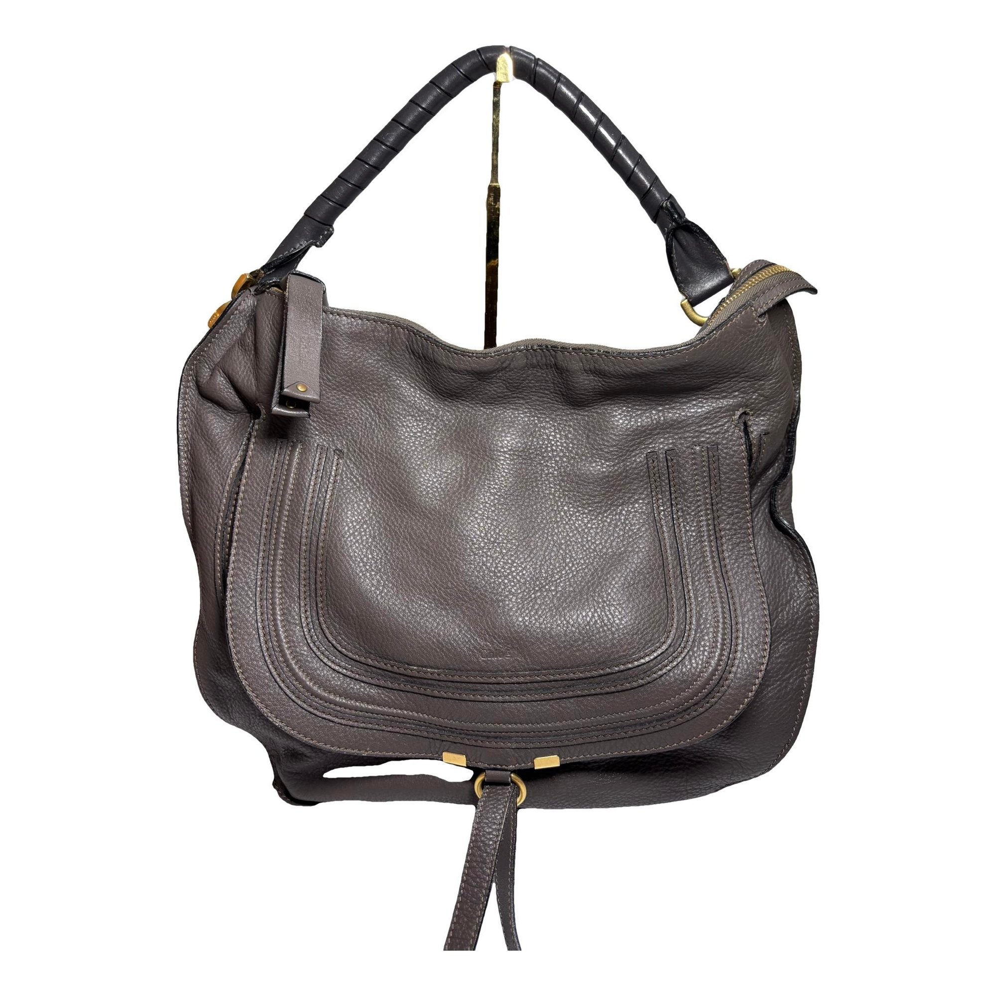 Marcie leather handbag