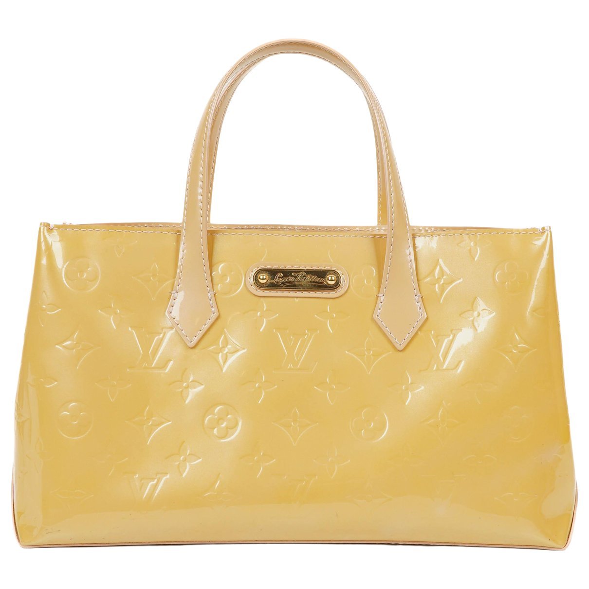 Wilshire patent leather handbag