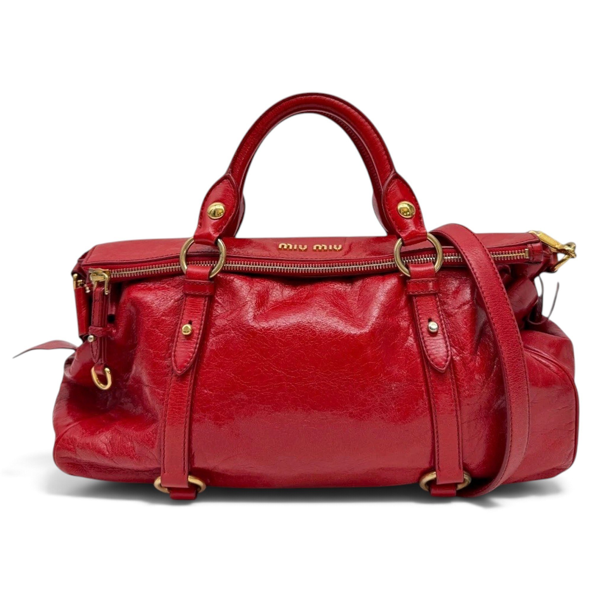 Bow bag leather satchel