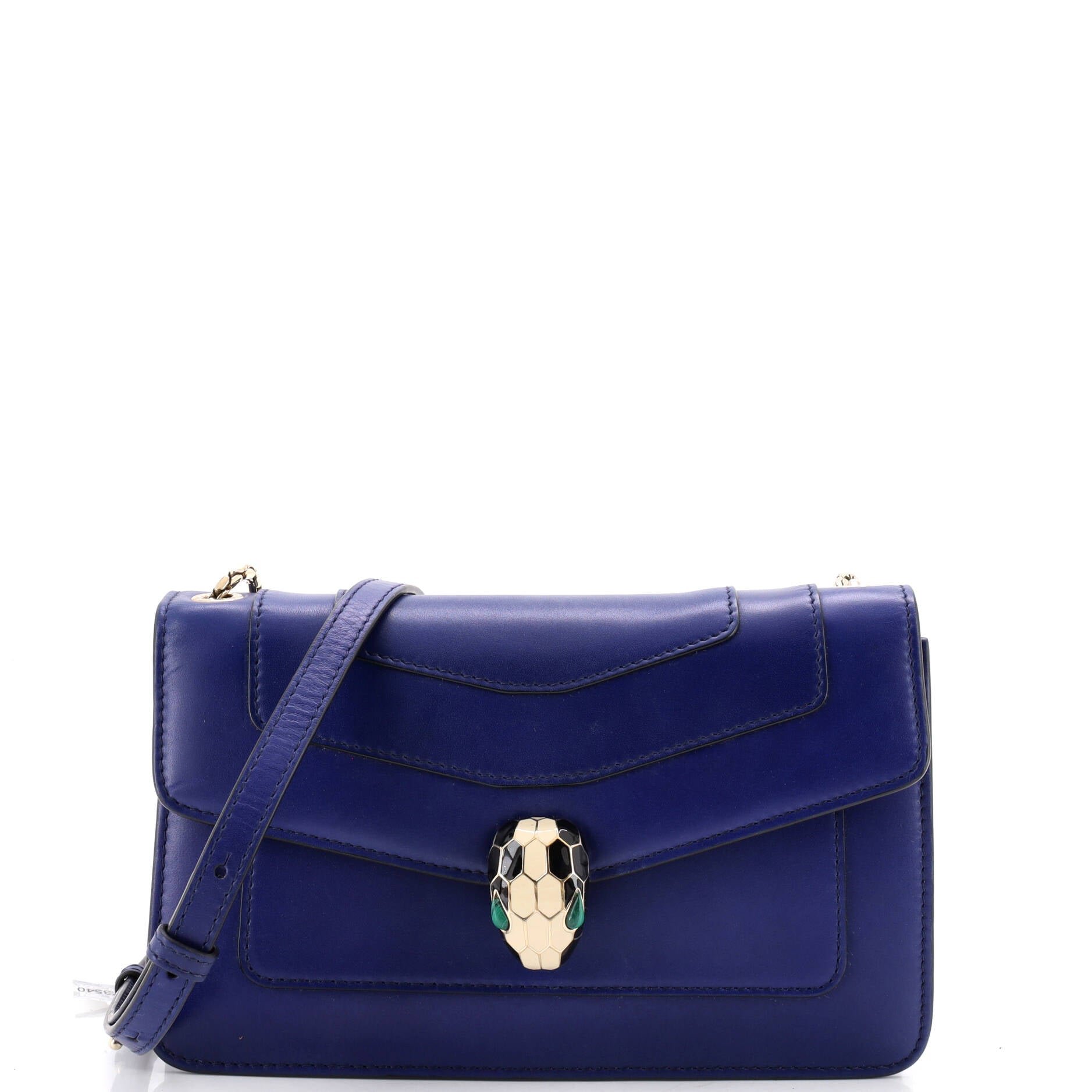 Serpenti Crossbody Bag Leather Small