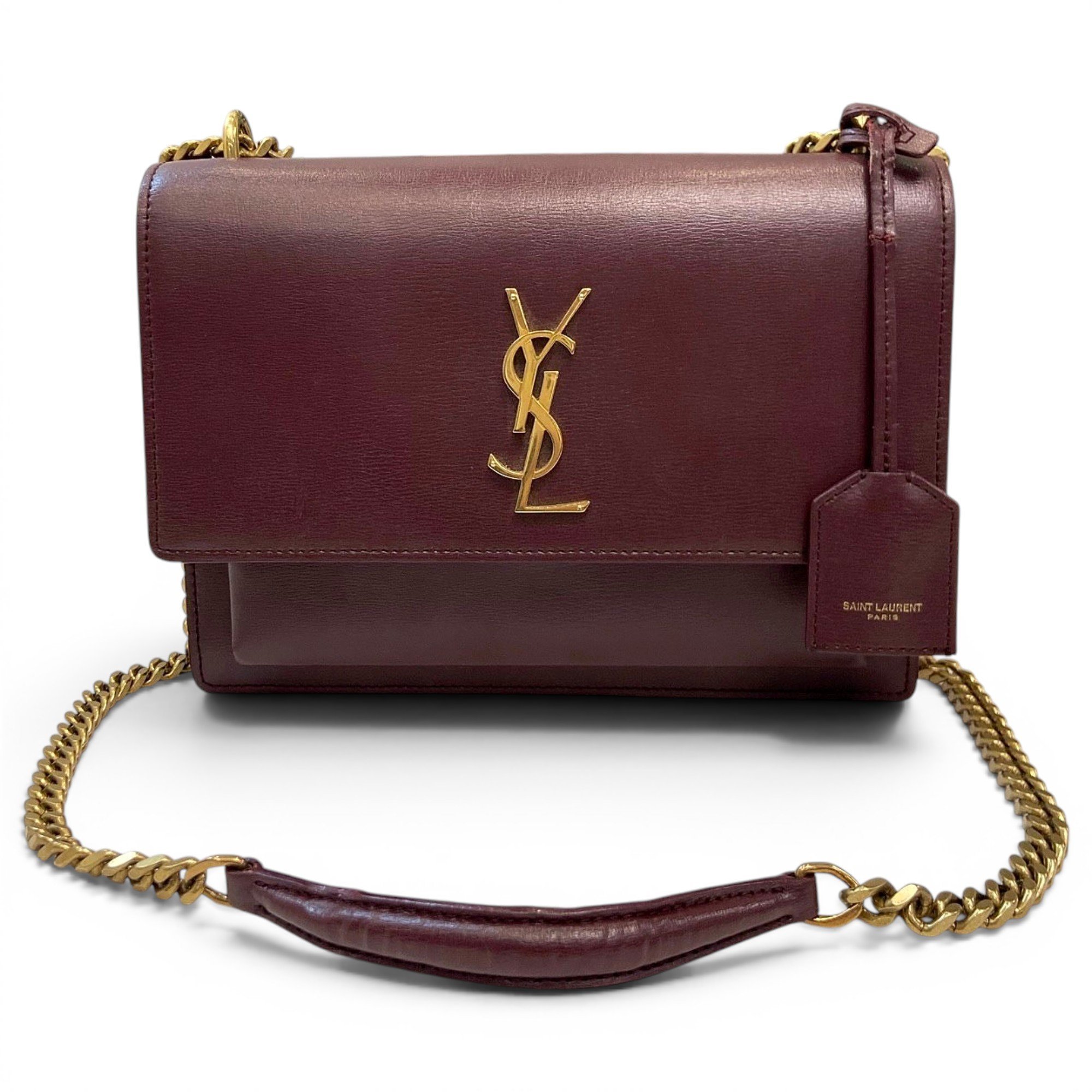 Sunset leather handbag