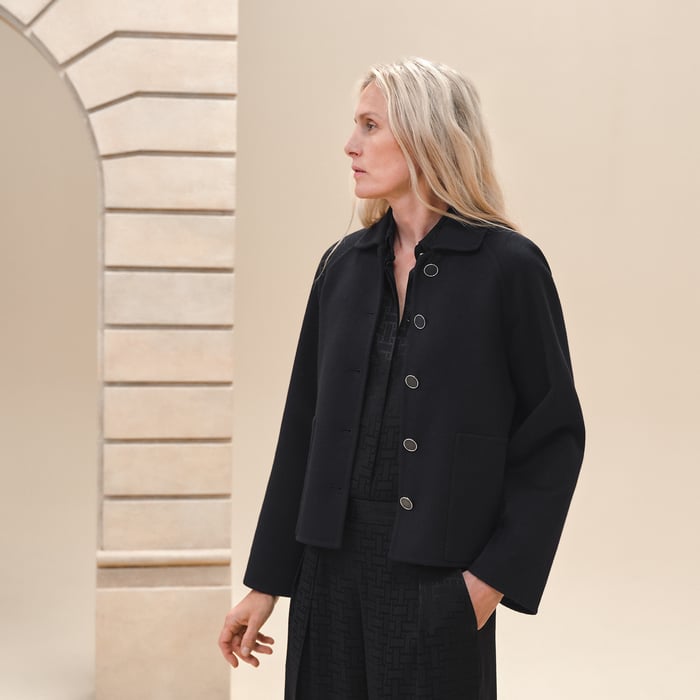 Noir Cashmere Jacket