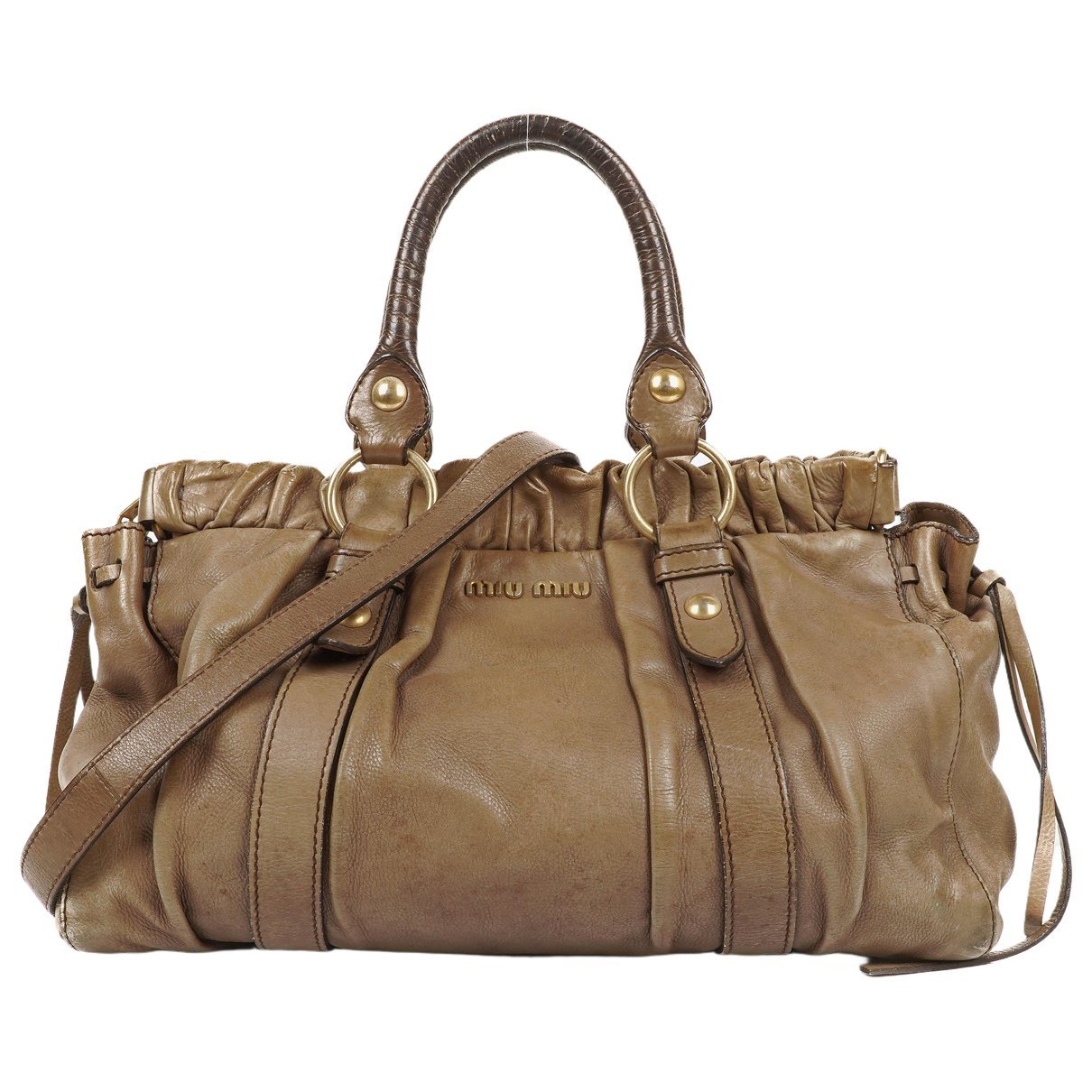 Vitello leather handbag