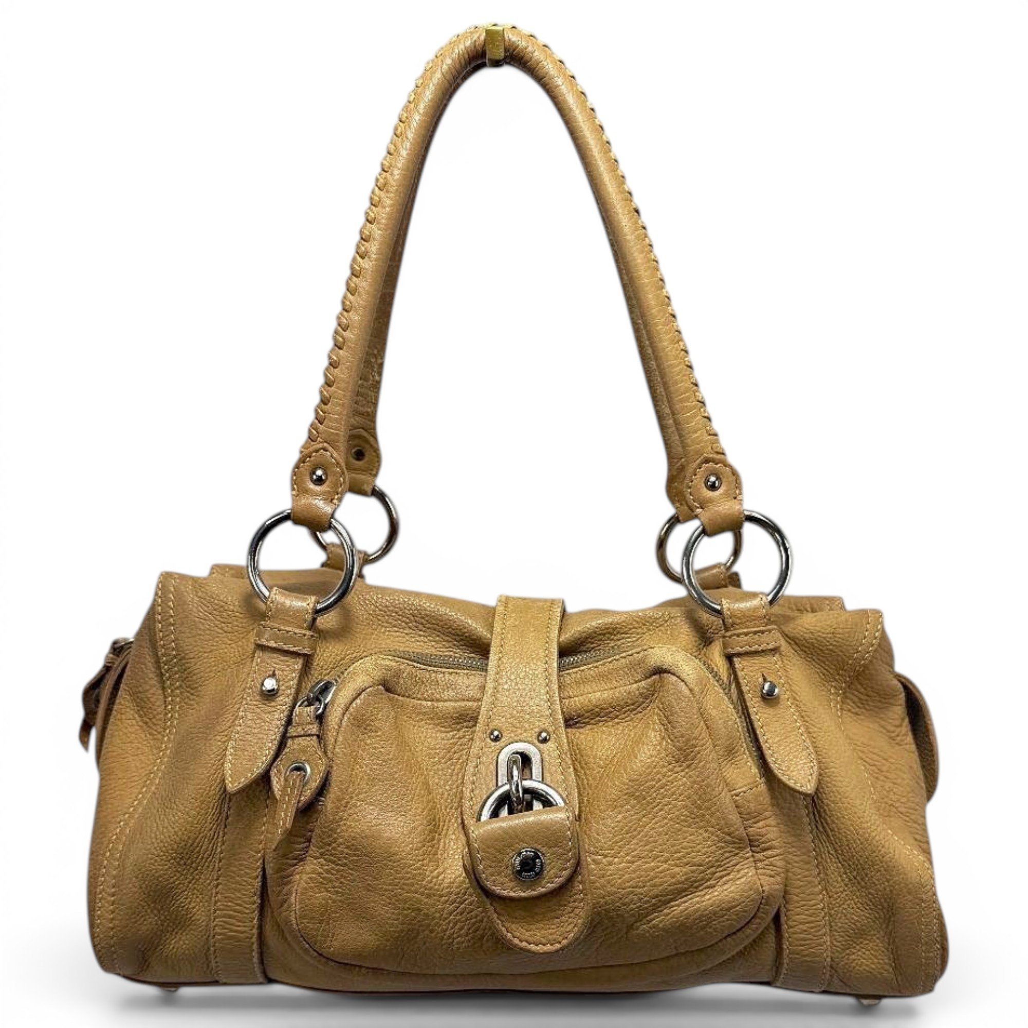 Leather handbag