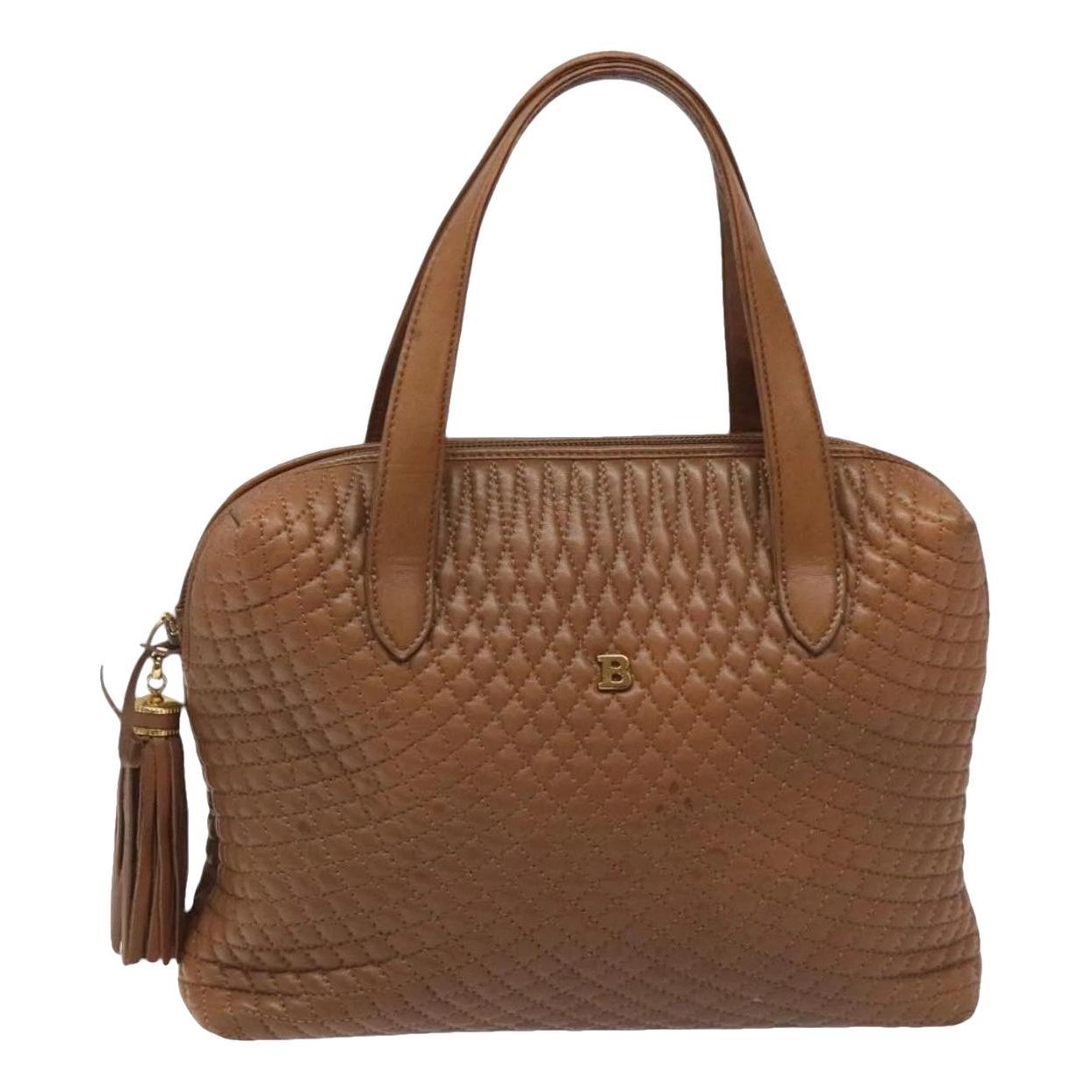 Leather handbag