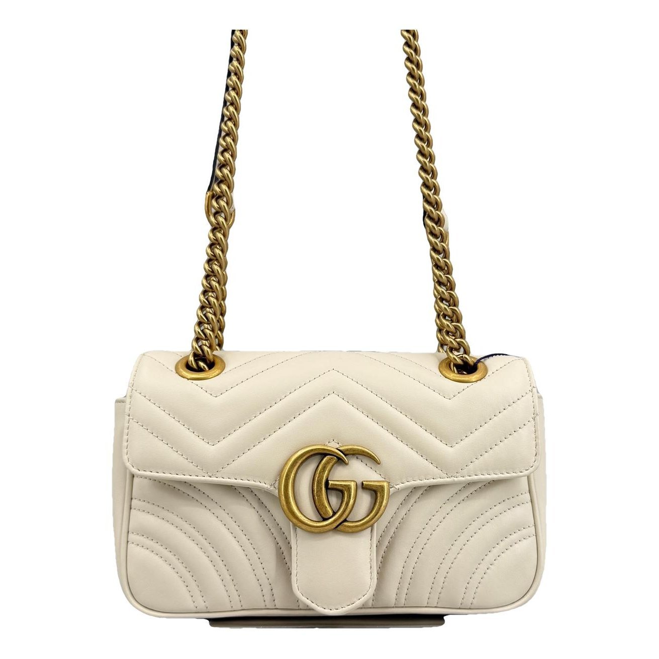 GG Marmont Flap leather handbag