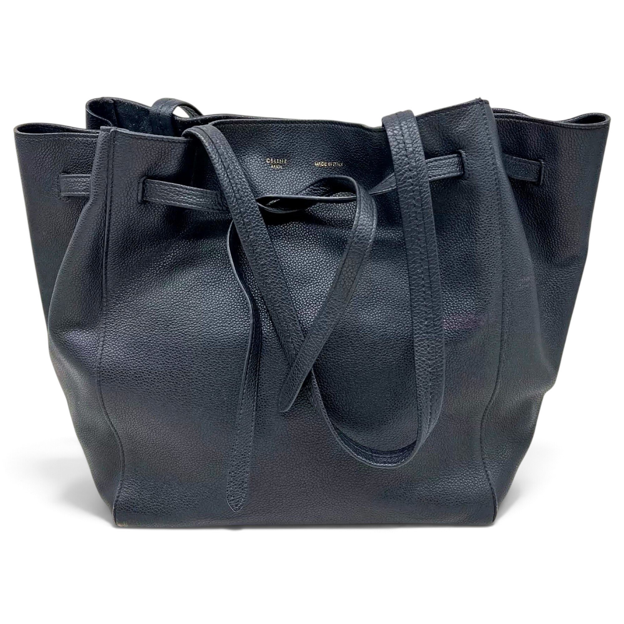 Seau Sangle leather tote