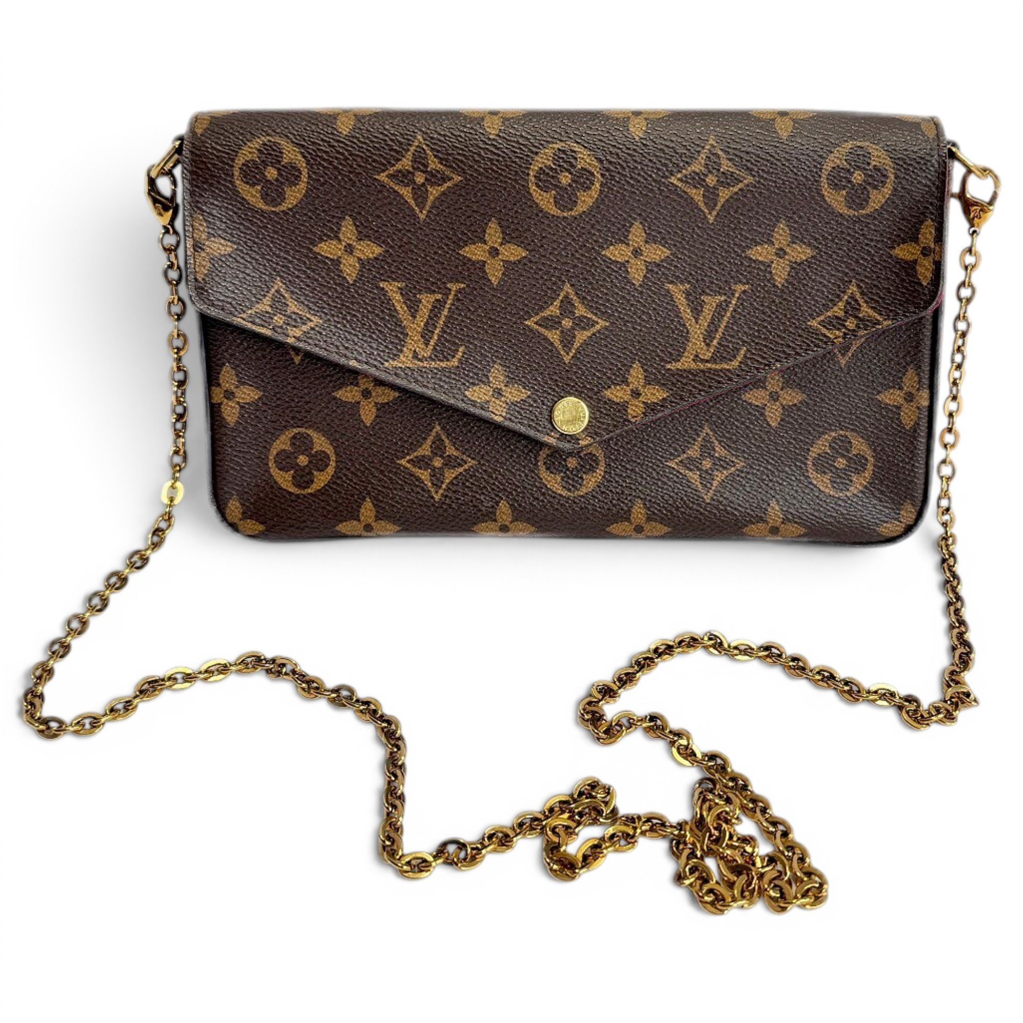 Félicie leather crossbody bag