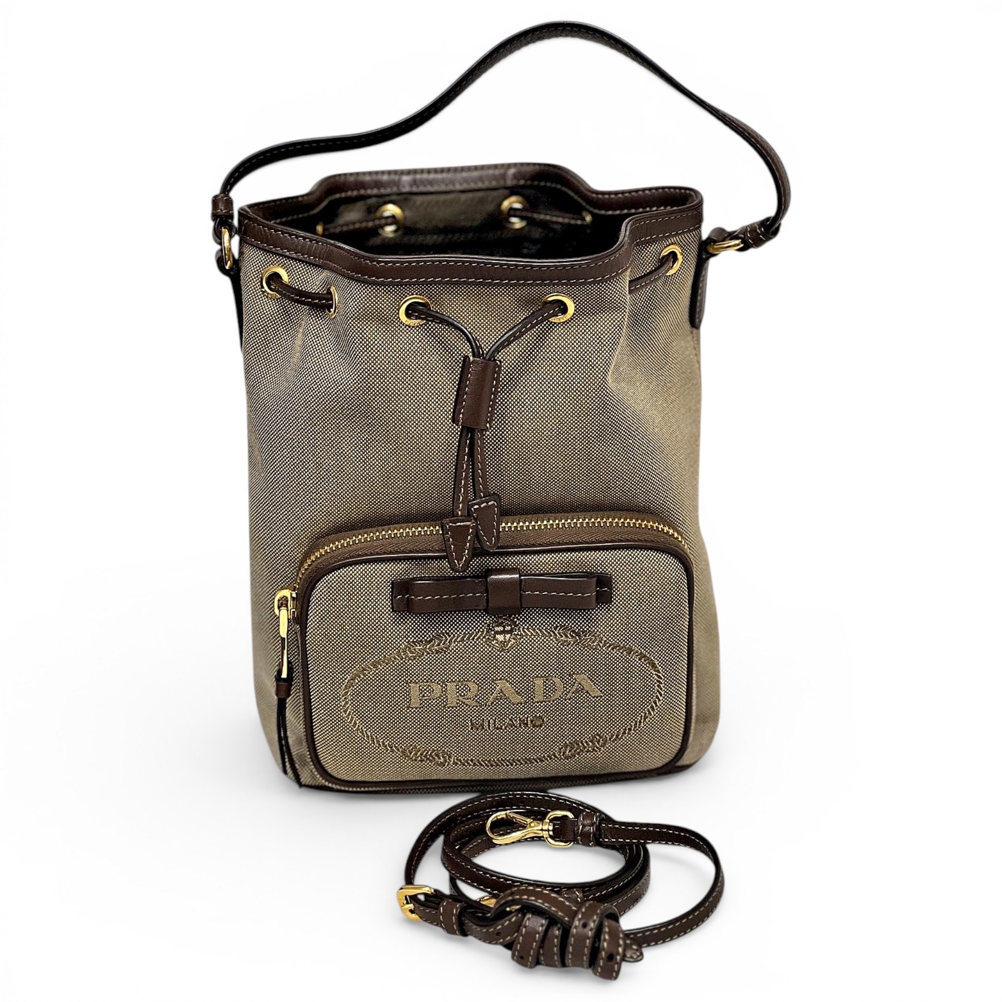 Leather handbag