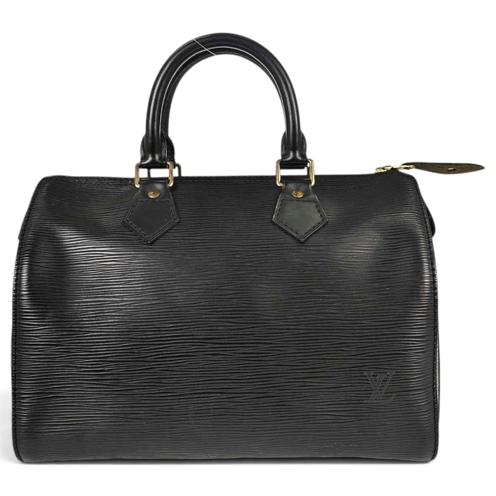 Speedy leather handbag