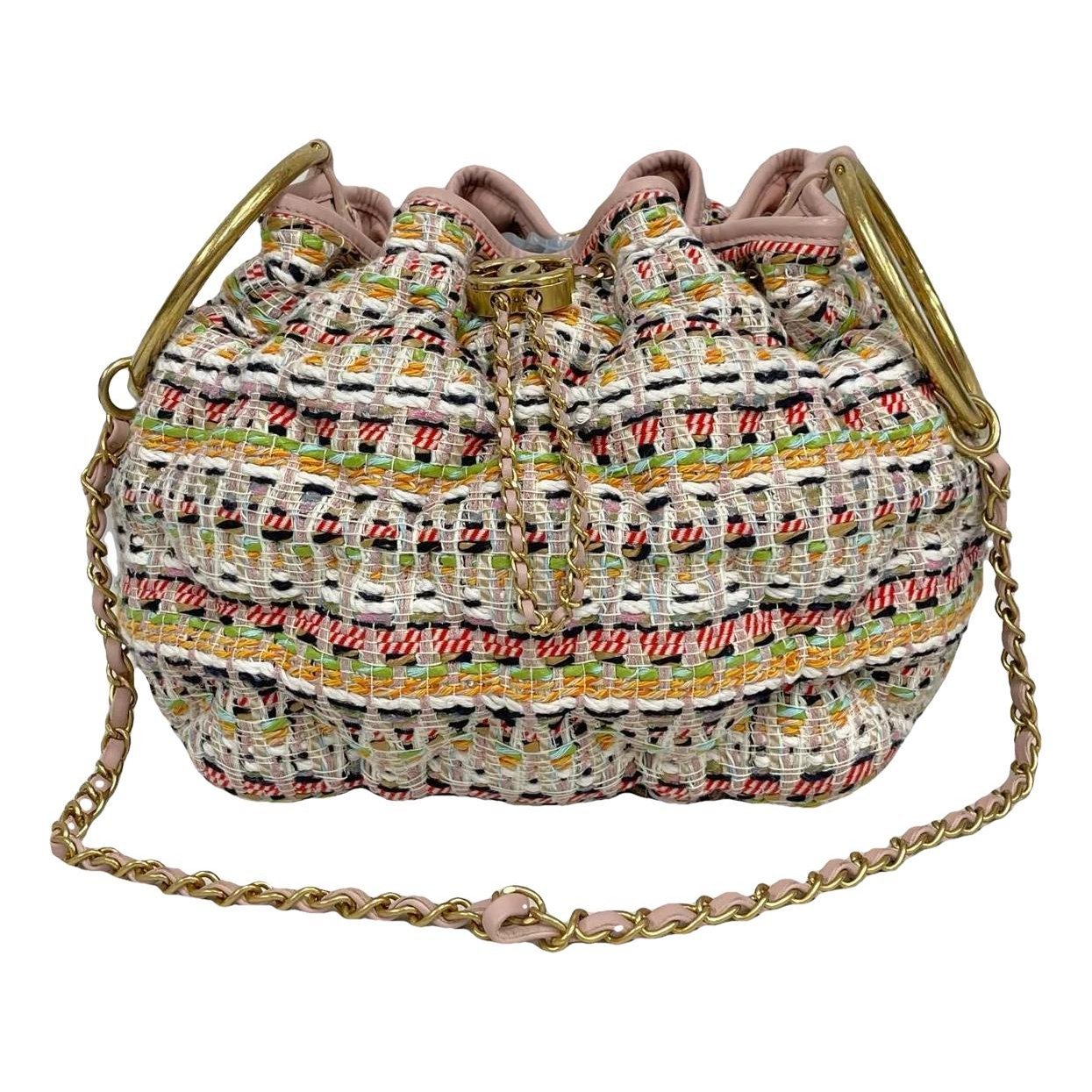 Tweed mini bag