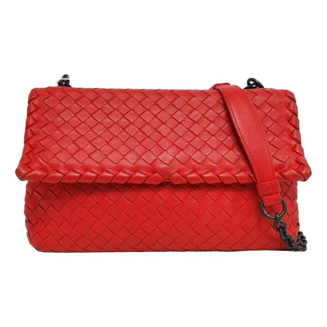 Olimpia leather crossbody bag
