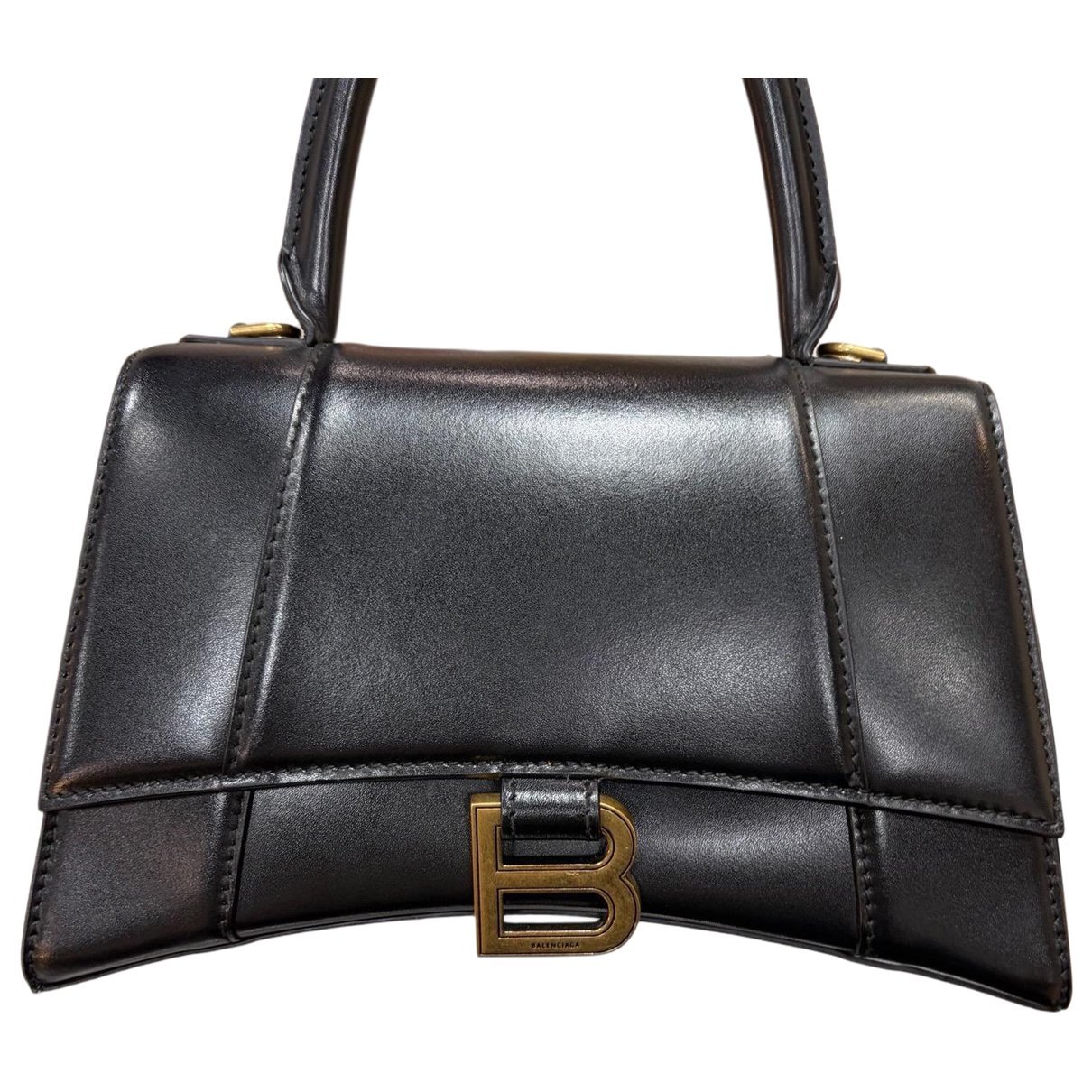 Balenciaga Hourglass leather handbag