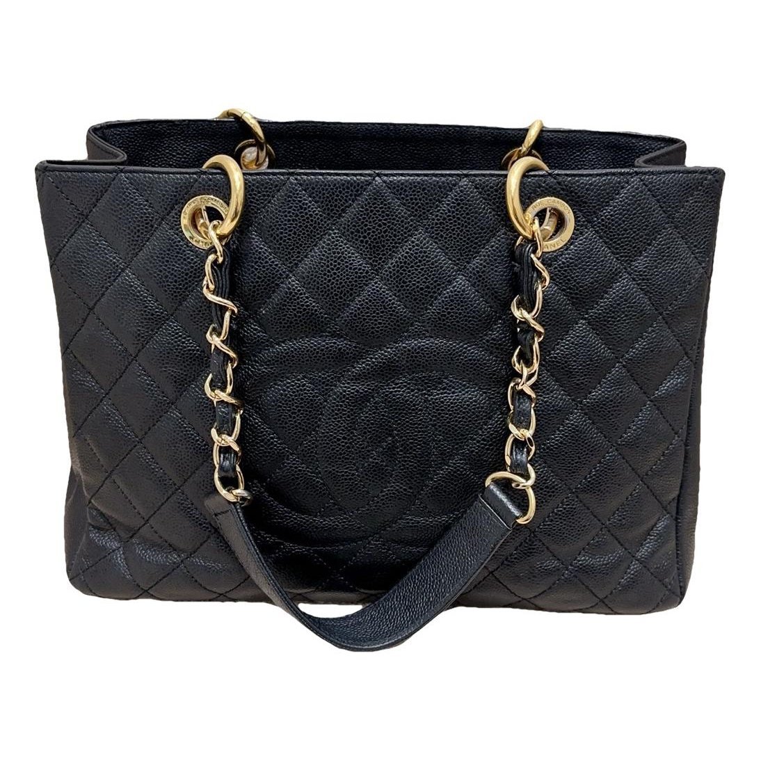 Grand shopping leather tote