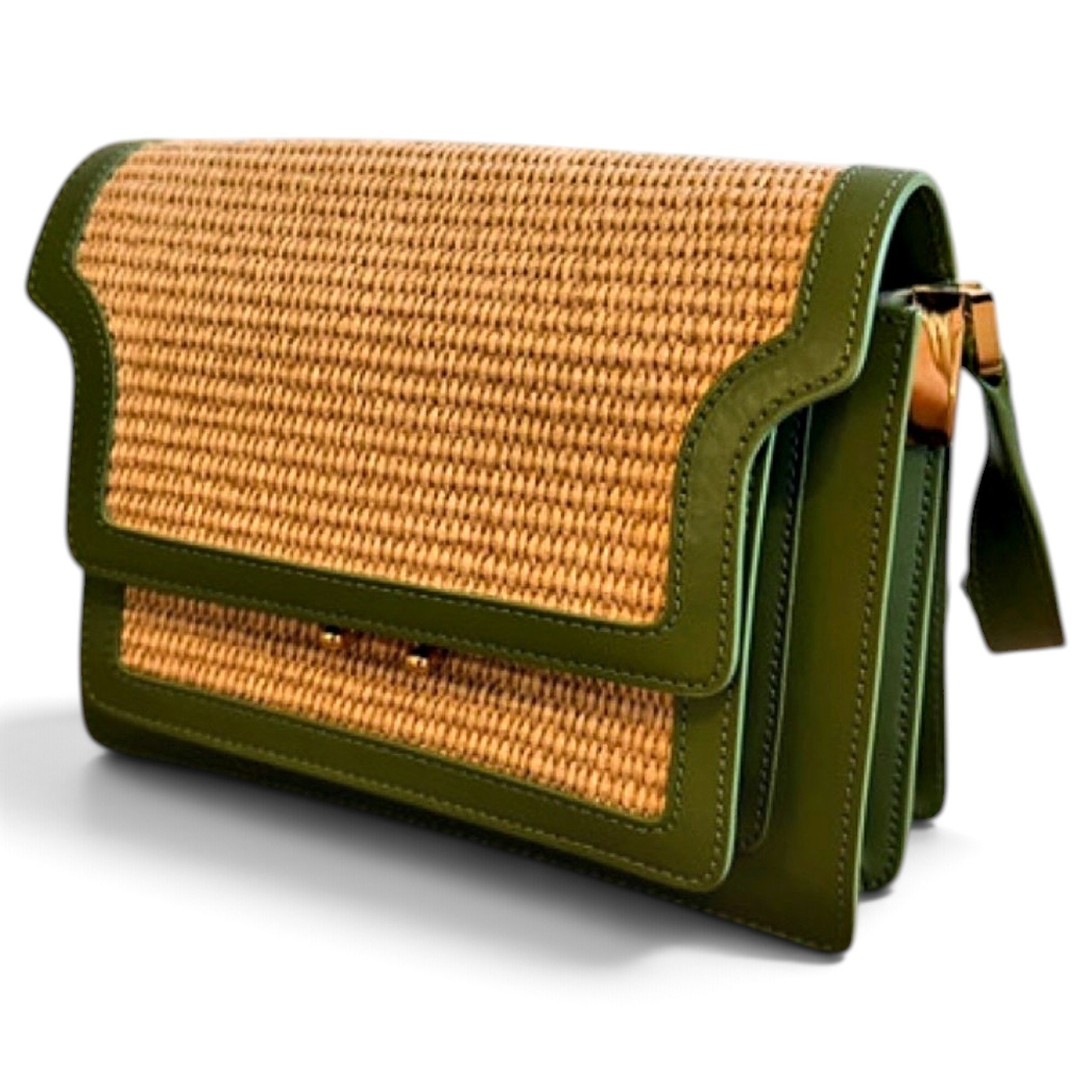 Marni Trunk leather handbag