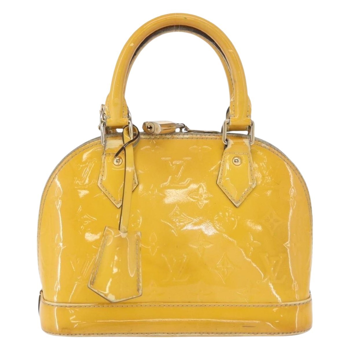 Alma patent leather handbag