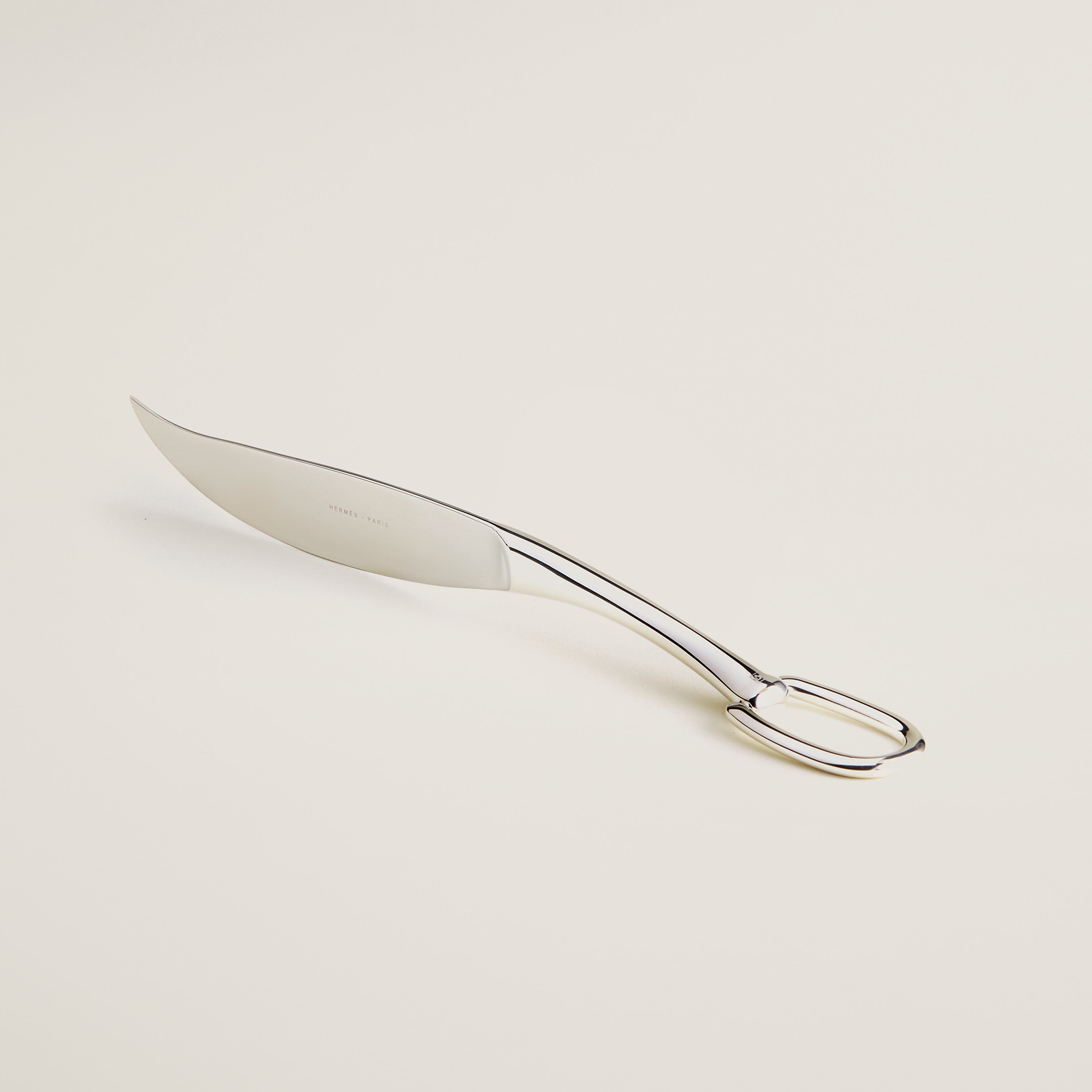 Attelage silver cheese knife