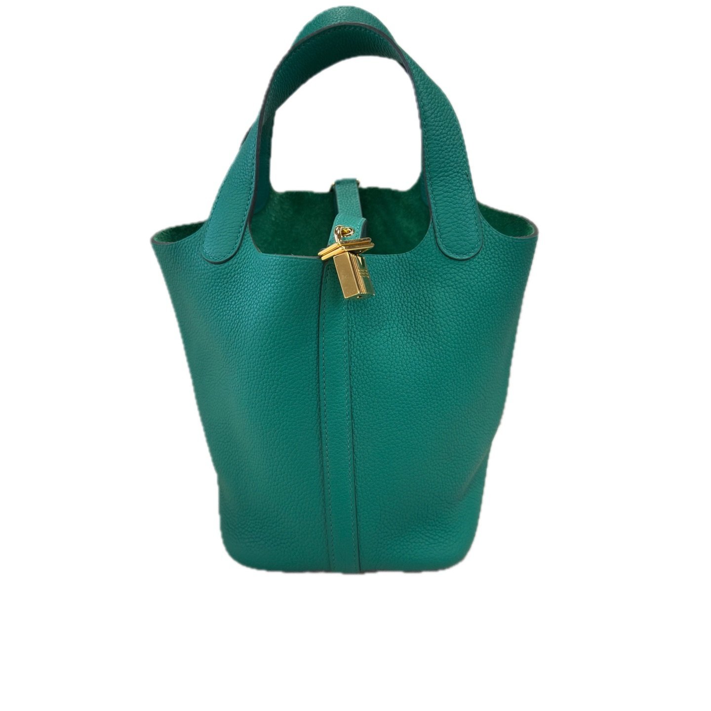 Picotin leather handbag