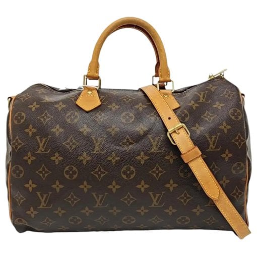 Louis Vuitton Nano Speedy / Mini HL leather handbag