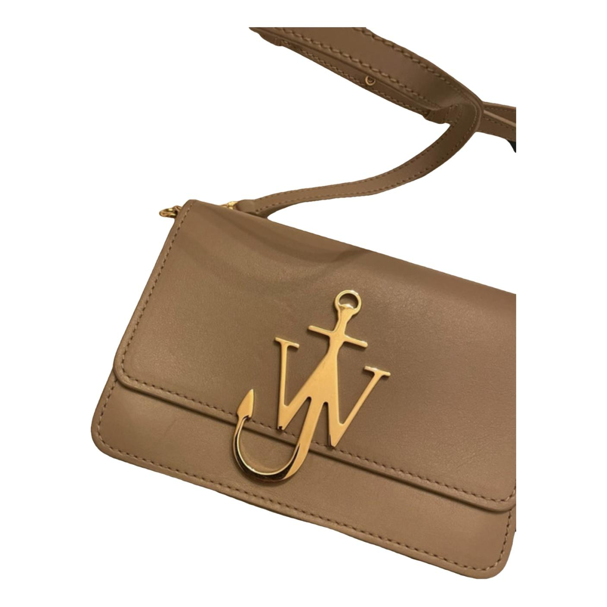 JW Anderson Logo leather crossbody bag