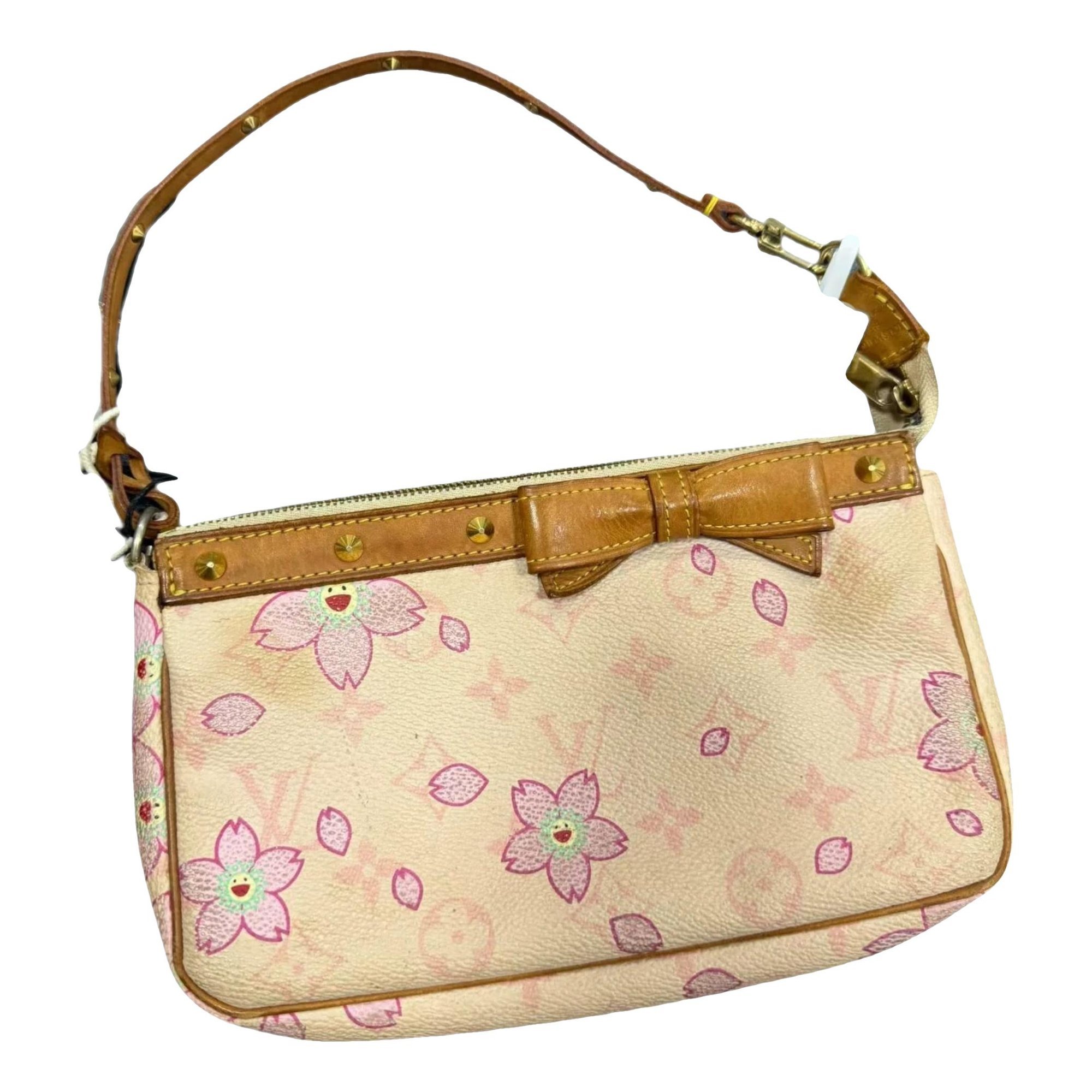 Louis Vuitton Pochette Accessoire cloth handbag