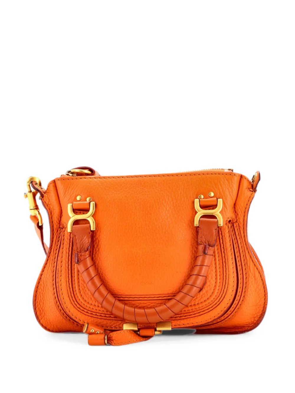 Marcie Satchel Leather Baby crossbody bag