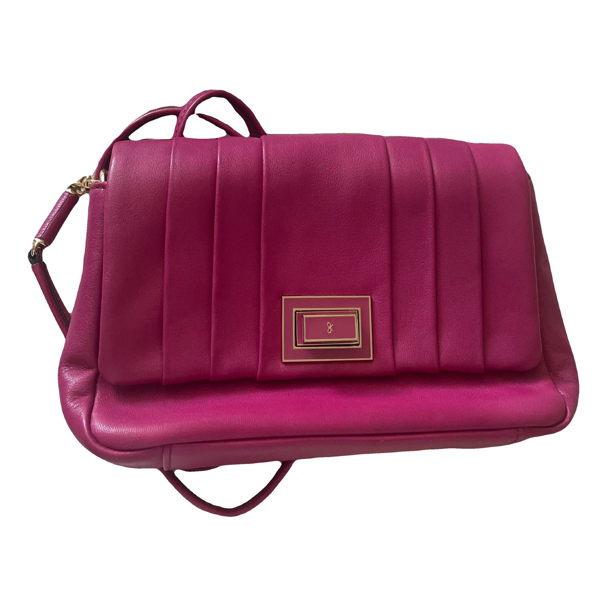 Leather crossbody bag