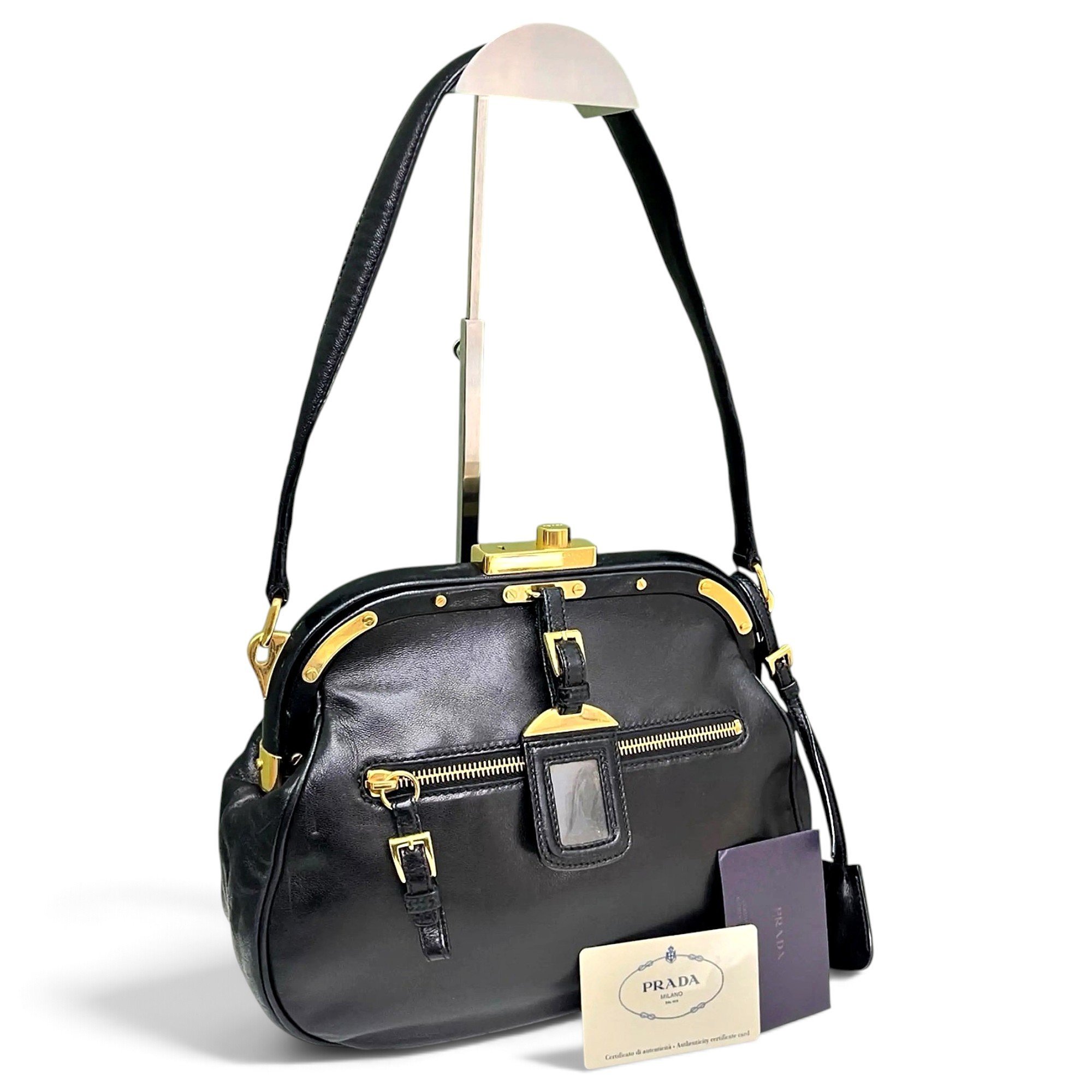 Séverine leather handbag